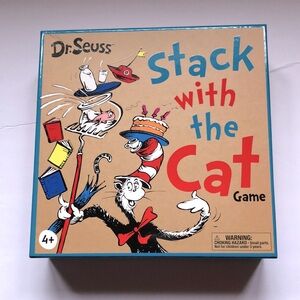 Dr. Seuss Stack with the Cat Game - Multicolor